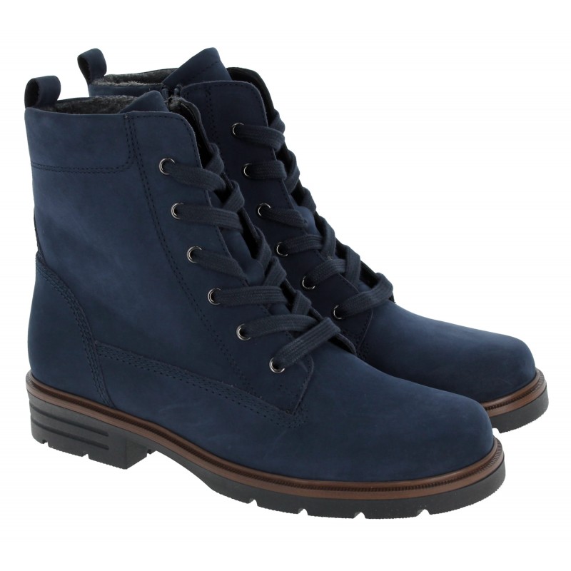 Gabor navy cheap ankle boots